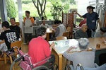 かき氷　交流サロンイベント